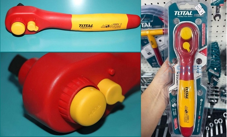 Tay vặn cách điện 1/2inch Total THIRTH121 4 tay van tu dong cach dien 1000v total thirth121
