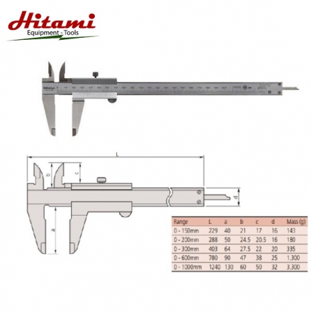 Thước cặp cơ khí chính xác 200mm Mitutoyo 530-108 1 thuoc-cap-co-khi-chinh-xac-mitutoyo-530-108-200mm-1456