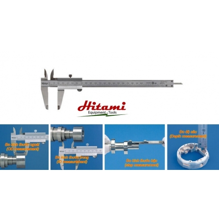 Thước cặp cơ khí chính xác 200mm Mitutoyo 530-108 2 thuoc-kep-co-khi-mitutoyo-530-1008-do-chia-200mm-2609