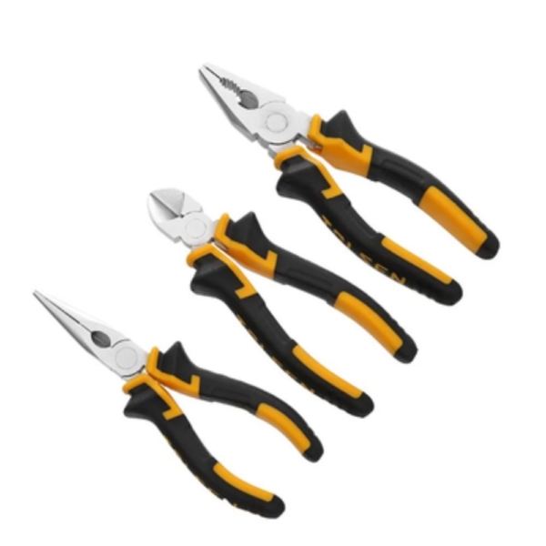 Bộ 3 kềm răng-cắt-nhọn Tolsen 10400