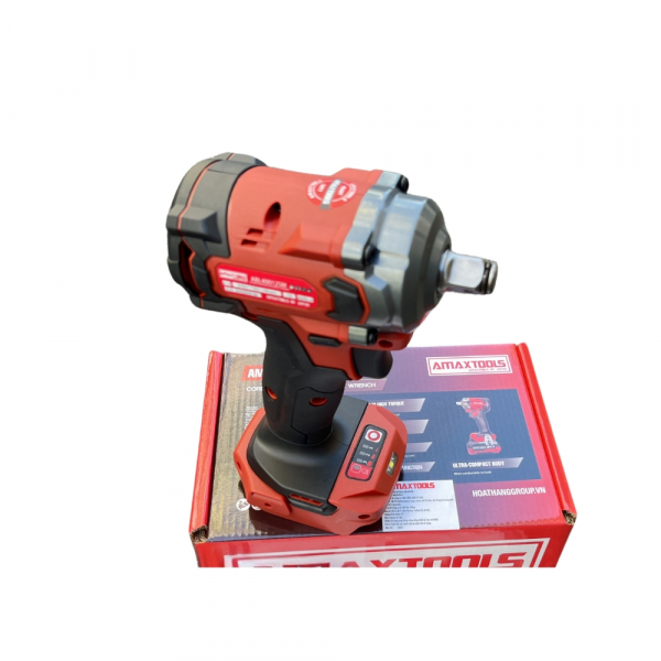 Máy bắn bu lông pin 400Nm M21 Amaxtools ABL40012SM