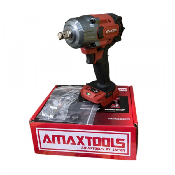 Máy bắn bu lông pin 850Nm Amaxtools ABL85012SM
