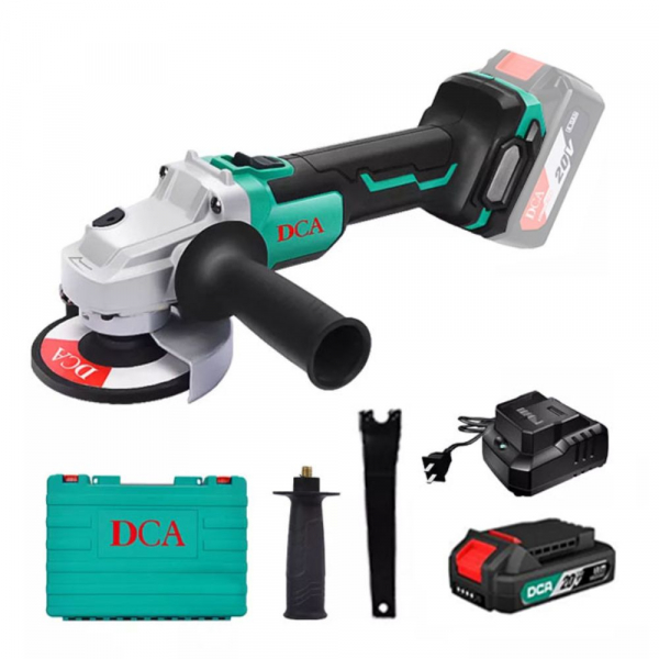 Máy mài góc không chổi than dùng pin DCA ADSM03-125DM