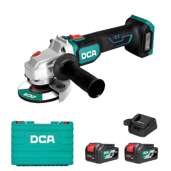 Máy mài góc không chổi than dùng pin DCA ADSM06-125EM