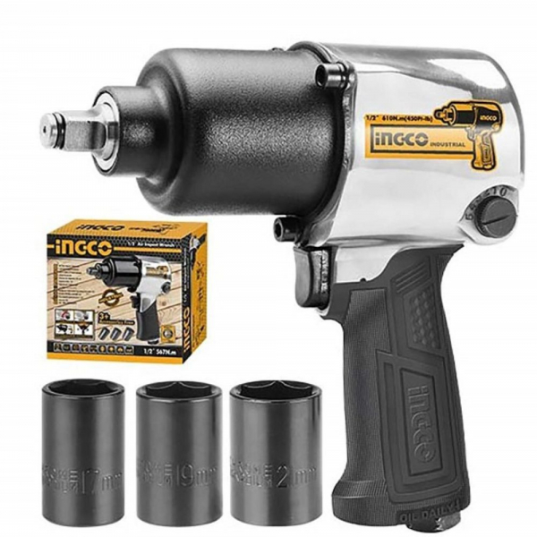 Súng vặn buloong dùng khí nén 1/2" Ingco AIW12562