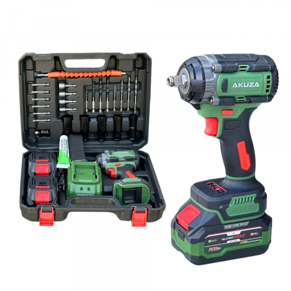 Máy Siết Bulong Pin 21V 350Nm AKUZA B380