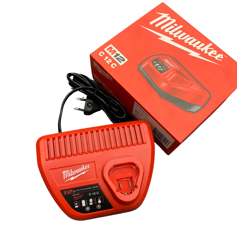 Bộ sạc pin 12V M12 Milwaukee C12C 3 C12C-3