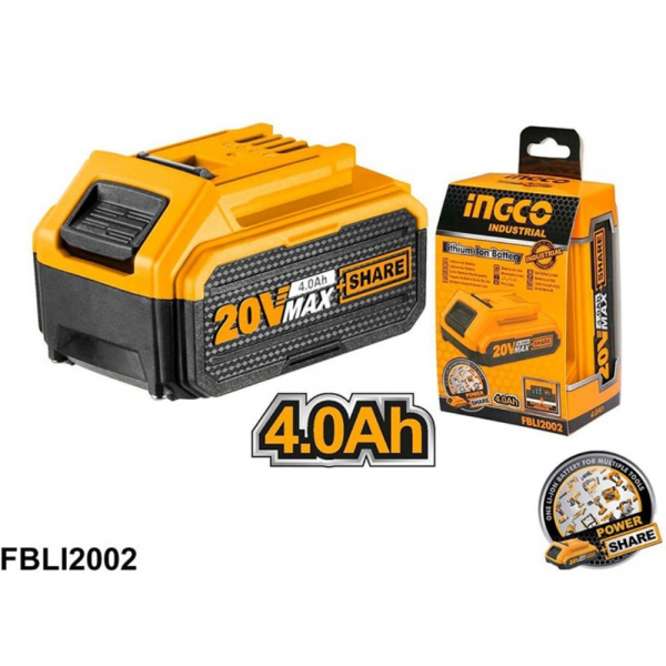 Pin 20V/4Ah Ingco FBLI2002
