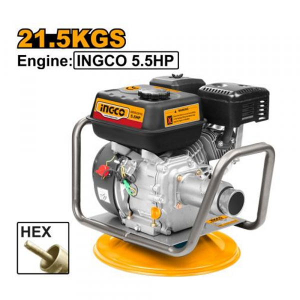 Máy đầm dùi bê tông dùng xăng 5.5HP Ingco GVR-22