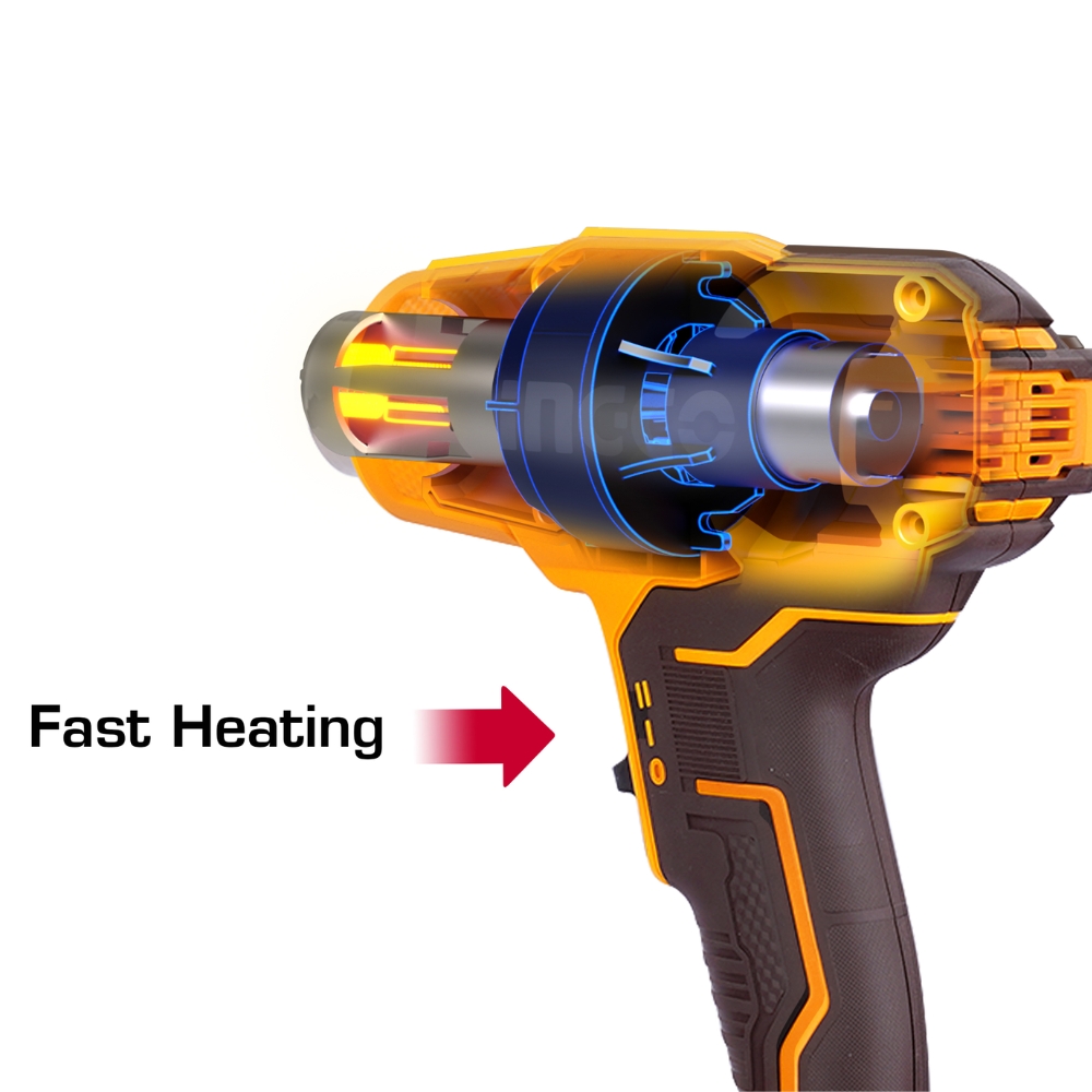 Máy khò nhiệt dùng pin 20V Ingco HGLI20025 (pin 4.0Ah & sạc) 3 HGLI20025-3