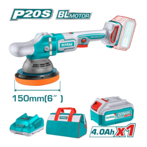 Máy đánh bóng dùng pin không chổi than 20V Total TAPLI20151