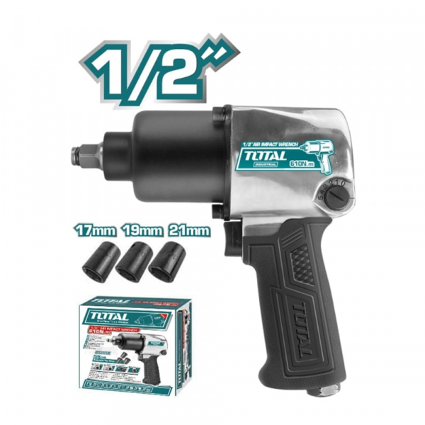 Súng vặn bu lông dùng khí nén 1/2" Total TAT40122