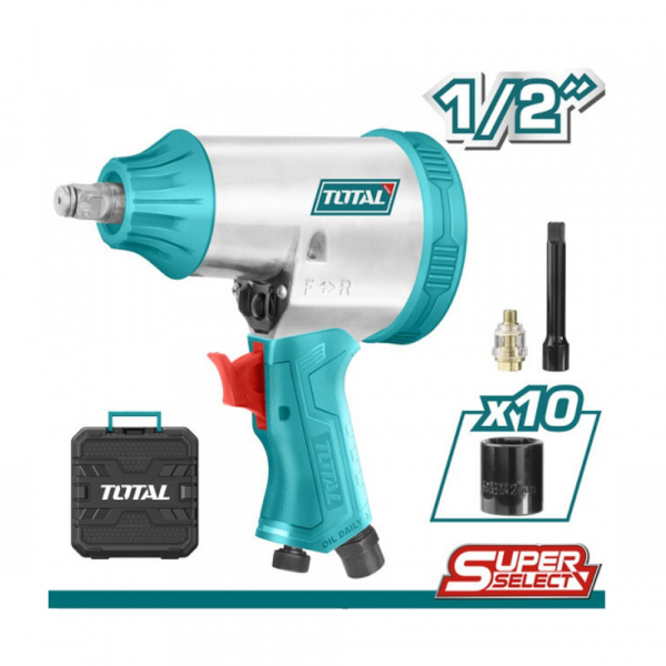 Súng vặn bu lông dùng khí nén 1/2 inch Total TAT41125