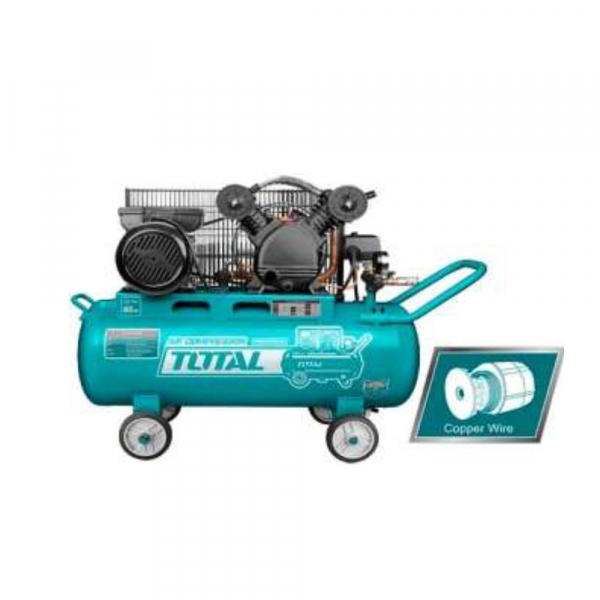 Máy nén khí dây curoa 100L 3Hp Total TC2301006T
