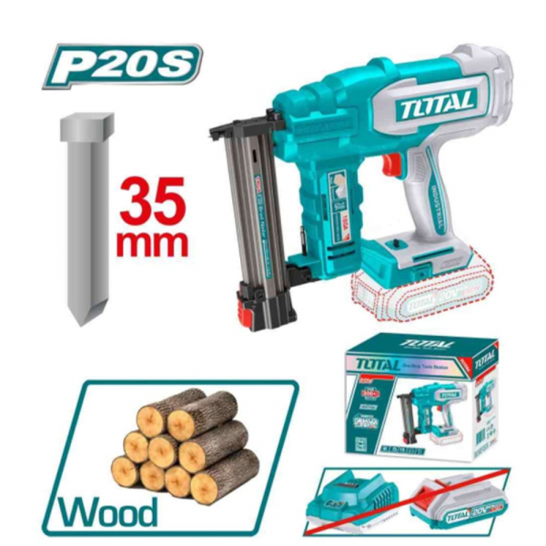 Máy bắn đinh thẳng dùng pin 20V Total TCBNLI2005 (không kèm pin & sạc)