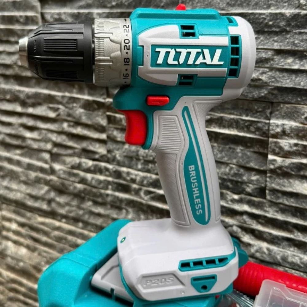 Bộ combo máy khoan TDLI204531 & máy siết vít TIRLI2028 Total TCKLI20272 4 TCKLI20272-4