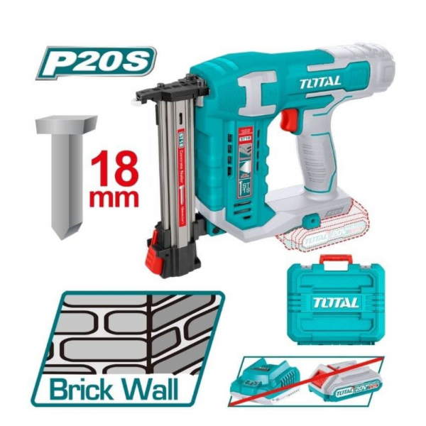 Máy bắn đinh bê tông không chổi than 20V Total TCSTLI3805 (không kèm pin & sạc)