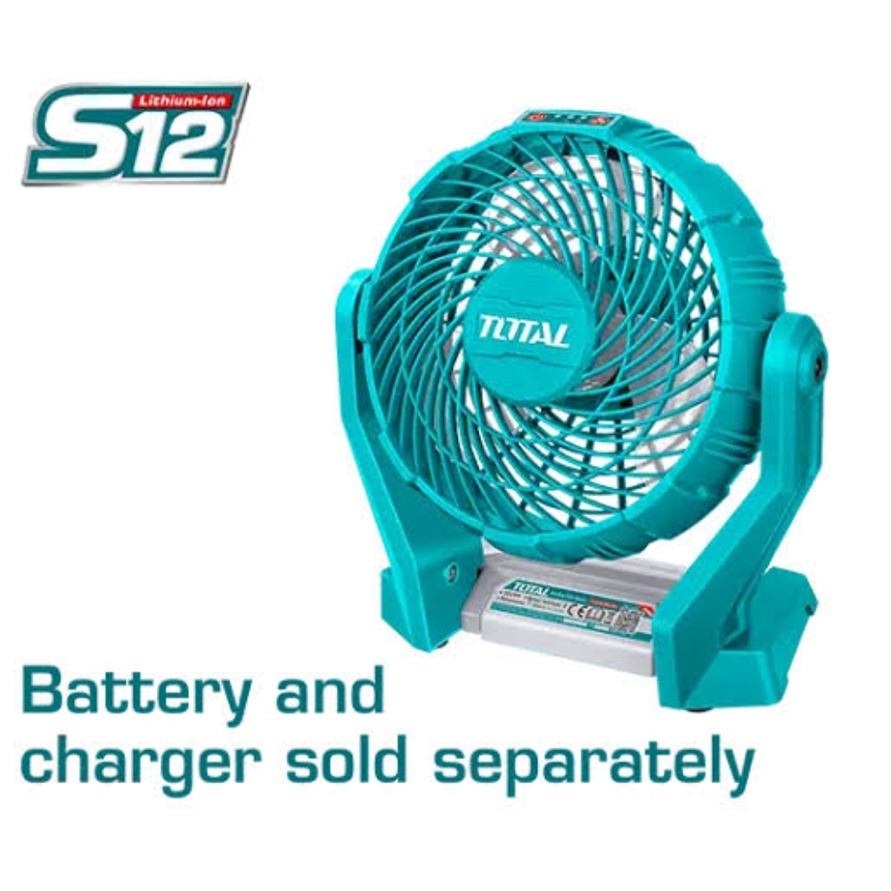 Quạt máy dùng pin 12V Total TFALI1207 (chưa pin & sạc) 1 Quạt máy dùng pin 12V Total TFALI1207 (chưa pin & sạc)