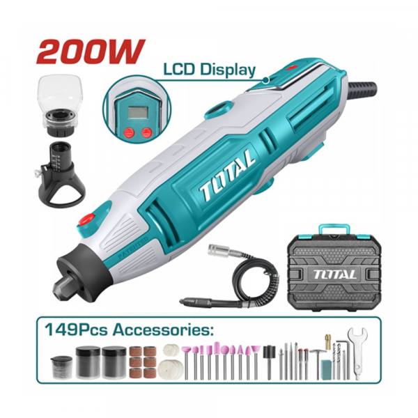 Máy mài góc công tắc đuôi 710W Total TG10710076