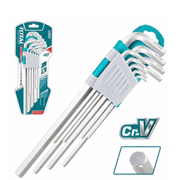 Bộ 9 chìa lục giác Total THT106191