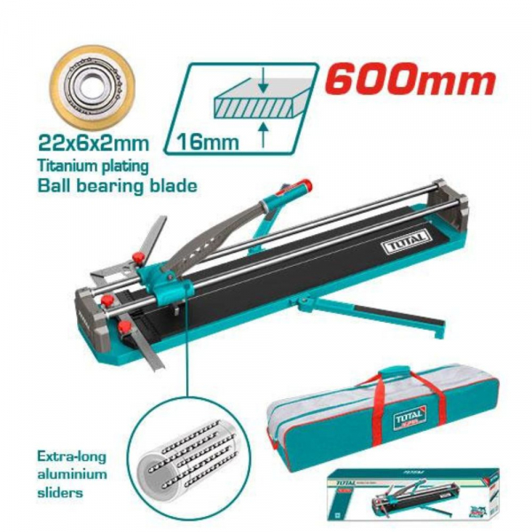 Bàn cắt gạch đẩy tay 600mm Total THT576003