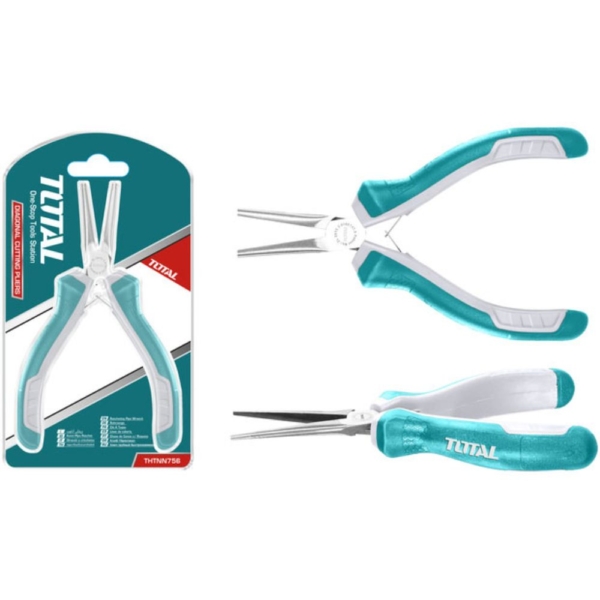 Kềm mũi kim mini 115mm Total THTMN756