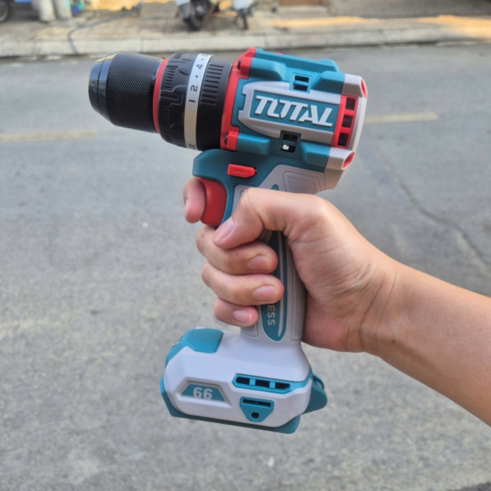 Máy khoan búa pin không chổi than 20V 66Nm Total TIDLI206681 2 TIDLI206681-1