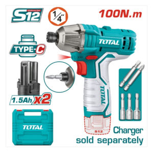 Máy siết vít dùng pin 12V Total TIRLI12015