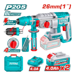 Máy khoan động lực không chổi than dùng pin 20V Total TRHLI202689