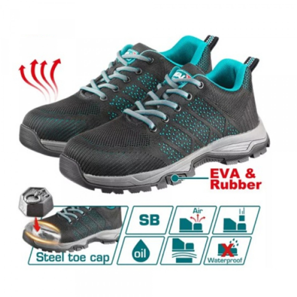 Giày bảo hộ có mũi thoáng khí size 40-43 Total TSP206SB