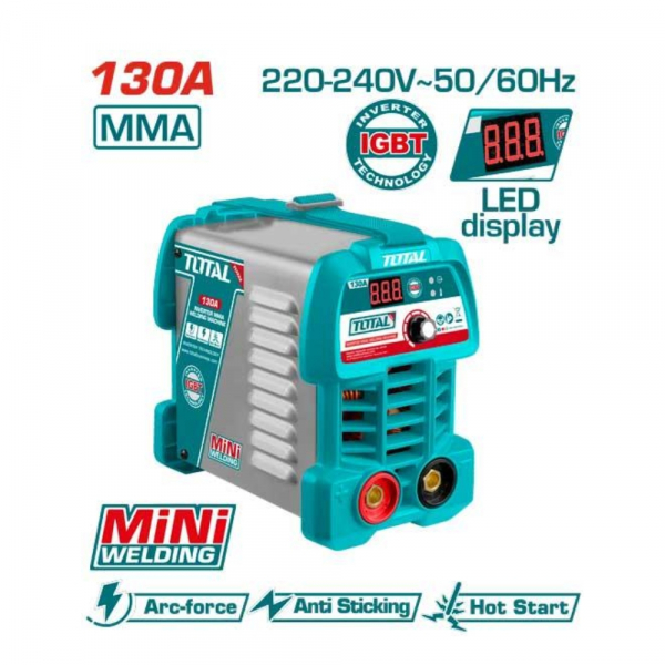 Máy hàn MMA Inverter 130A/73V Total TW213049