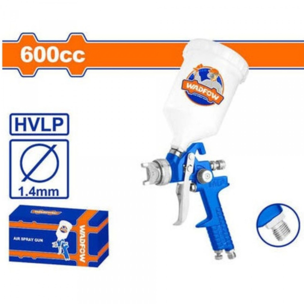 Bình phun sơn dùng khí HVLP 600cc Wadfow WGA1506