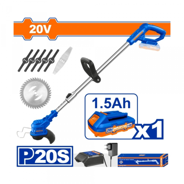 Máy cắt cỏ dùng pin 20V Wadfow WGTP511