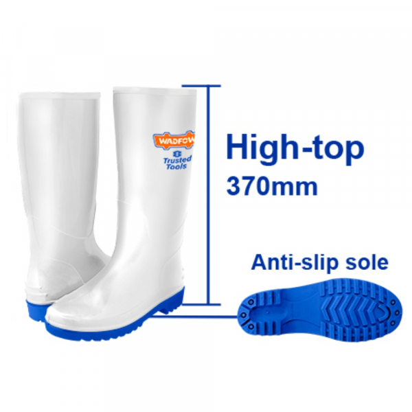 Ủng cao trắng đi mưa size 39-43 Wadfow WRB2L39