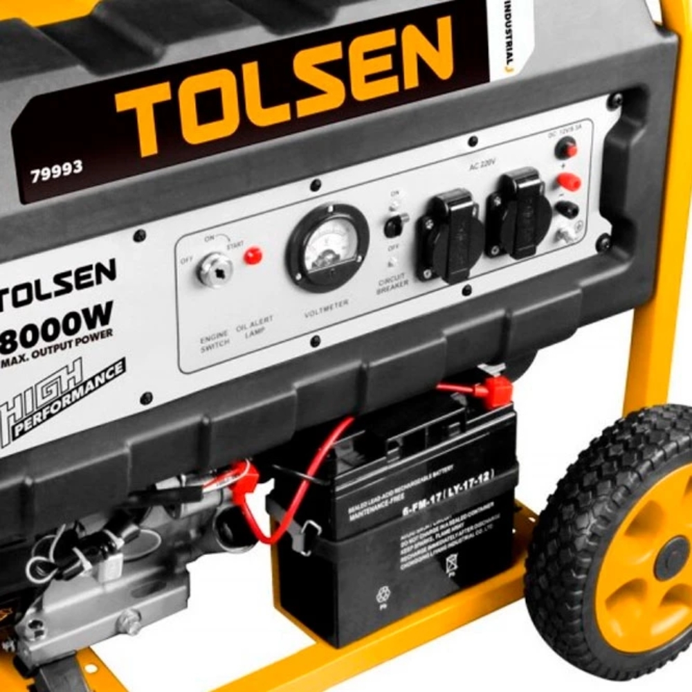 Máy phát điện chạy xăng 7.5KW Tolsen 79993 3 79993-3
