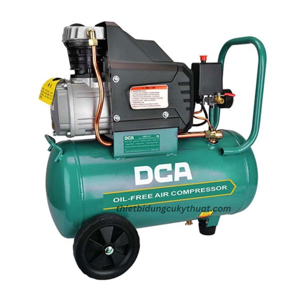 Máy nén khí có dầu 24L 2HP DCA AQE2524F 1 Máy nén khí có dầu DCA AQE2524F 1500W