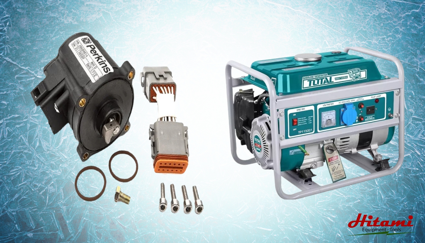 Bộ điều tốc và máy phát điện Total