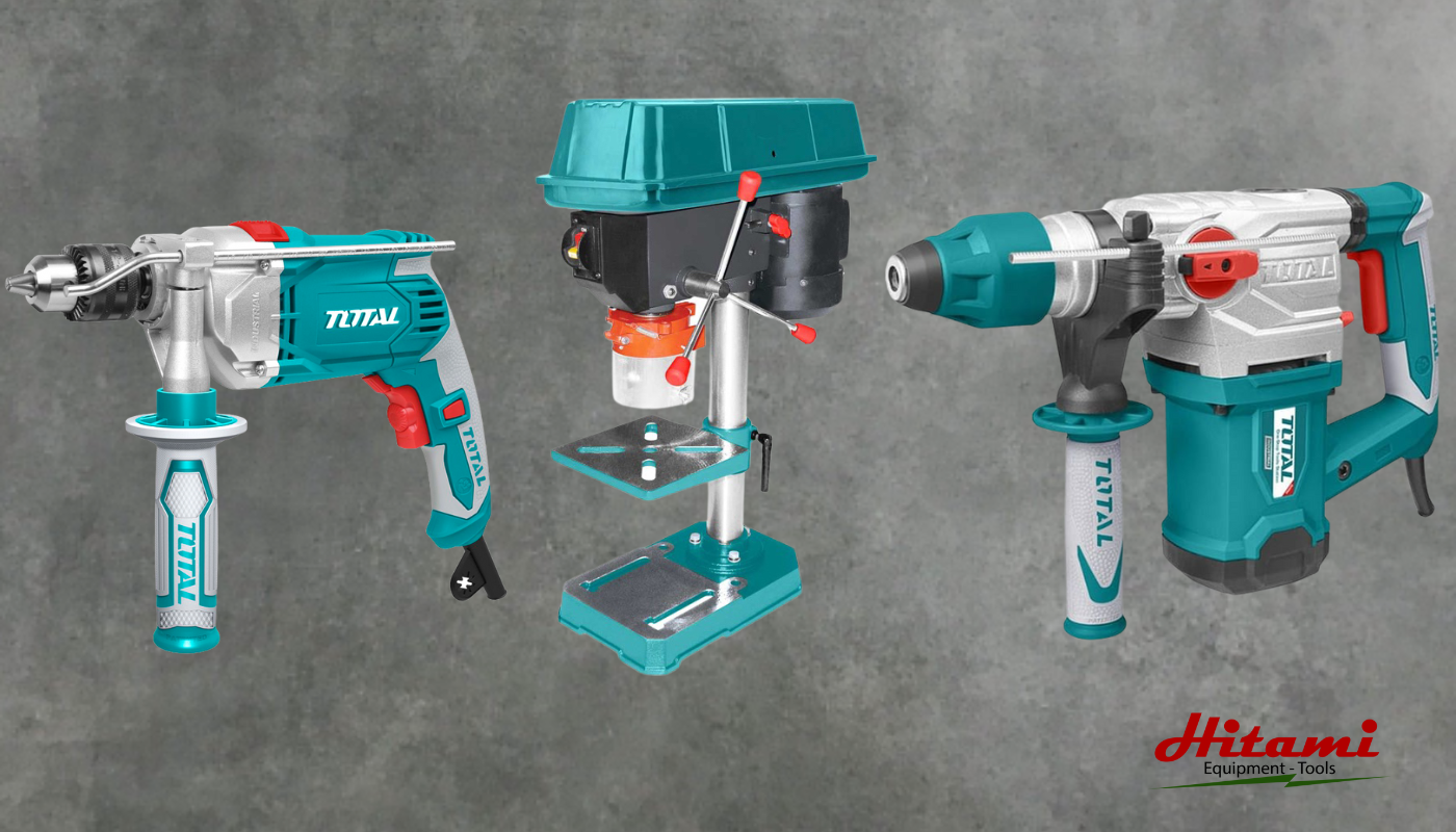 Các dòng máy khoan nổi bật của Total