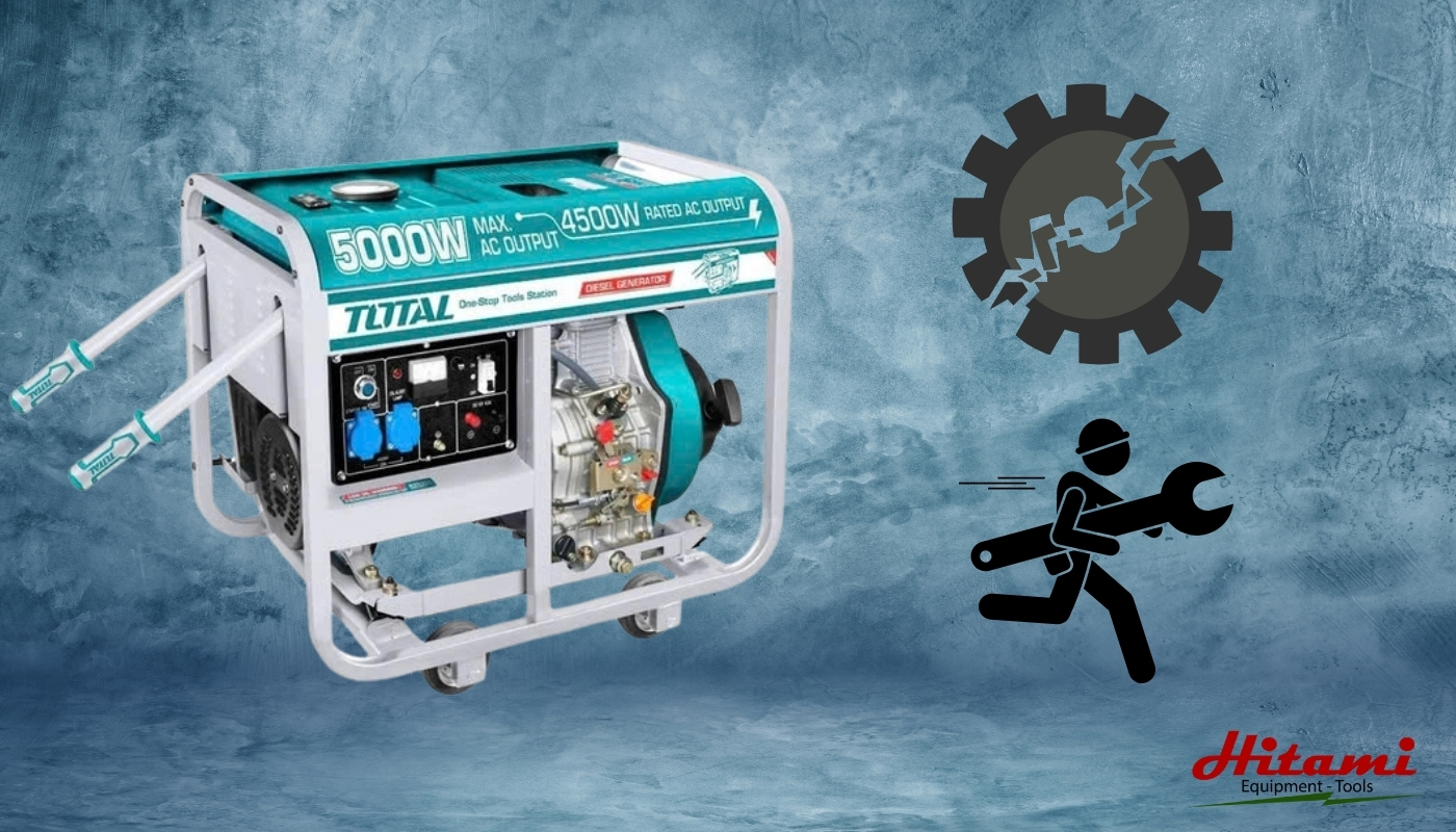 Máy phát điện chạy dầu không nổ được