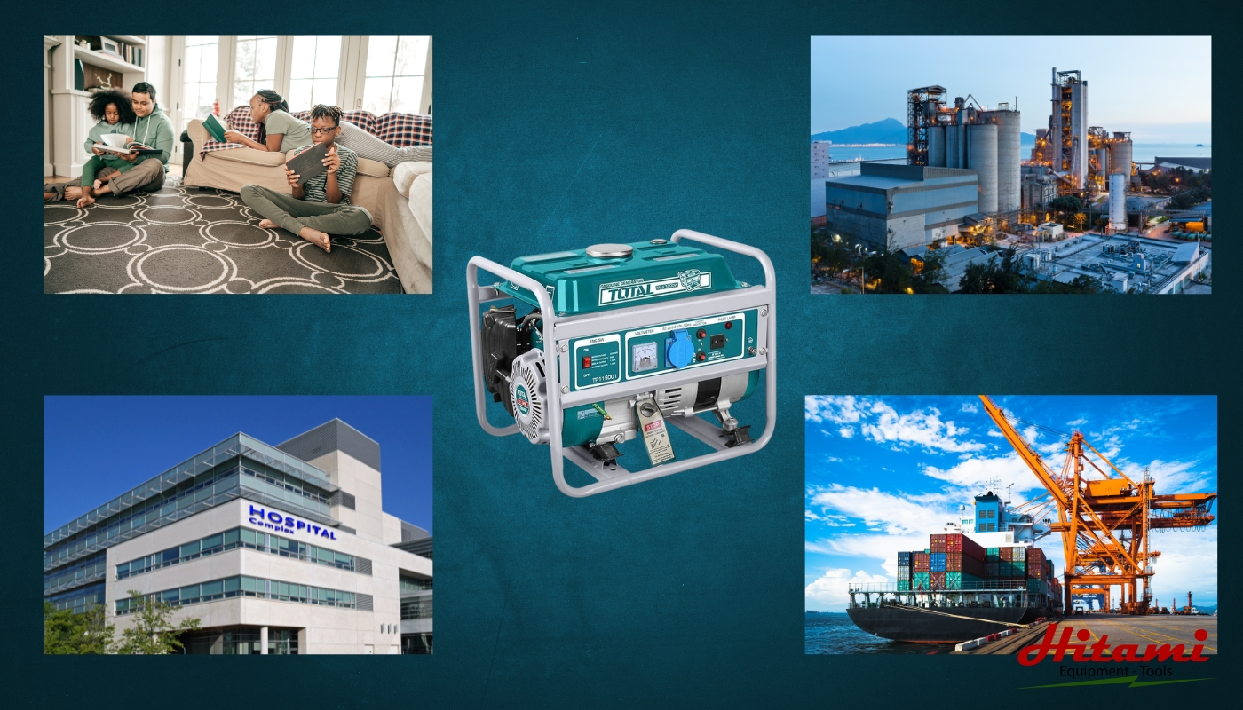 Ứng dụng máy phát điện xoay chiều phổ biến