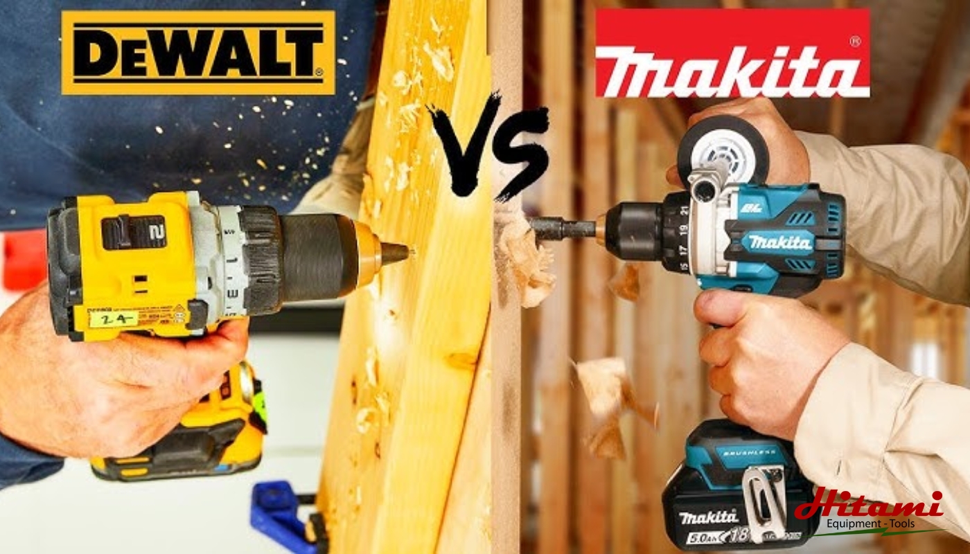 So sánh máy khoan Makita và Dewalt chi tiết nhất