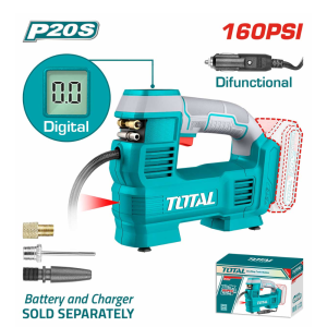Máy nén khí tự động dùng pin Total TACLI2012