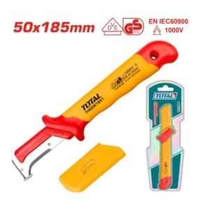 Dao tước dây lưỡi cong cách điện Total THIDCK1851
