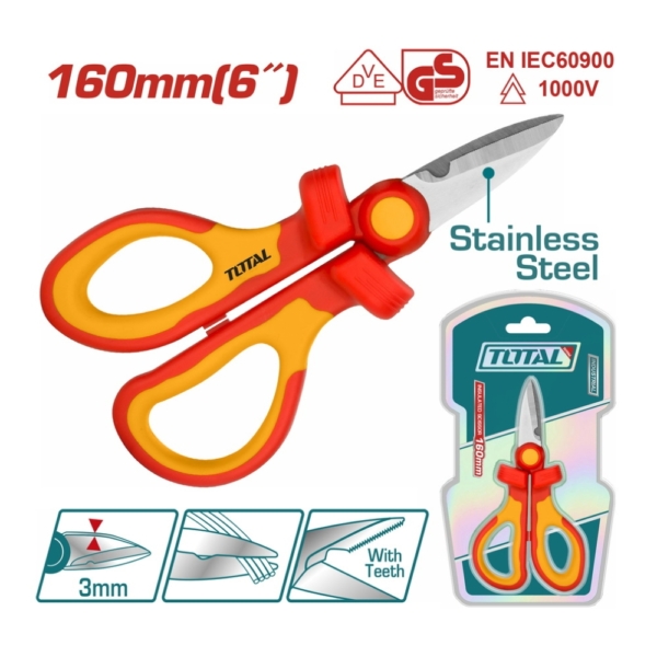 Kéo cách điện 160mm Total THISS1601