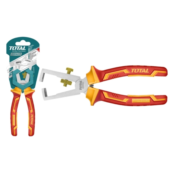 Kềm tuốt dây điện cách điện 6"/160mm Total THTIP2661