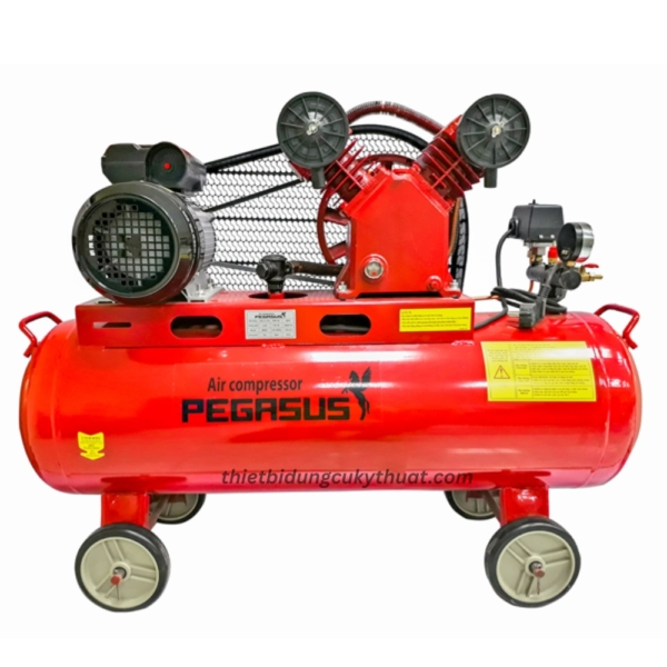 Máy nén khí dây đai Pegasus TM-V-0.12/8-70L 1.5HP
