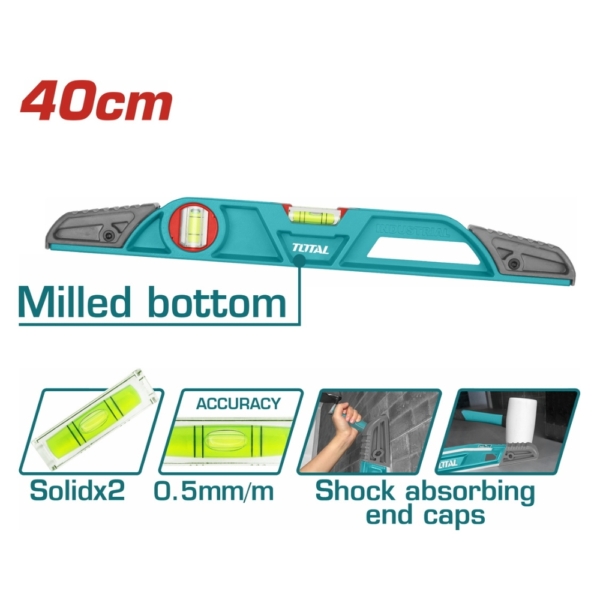 Thước thủy 40cm Total TMT221406