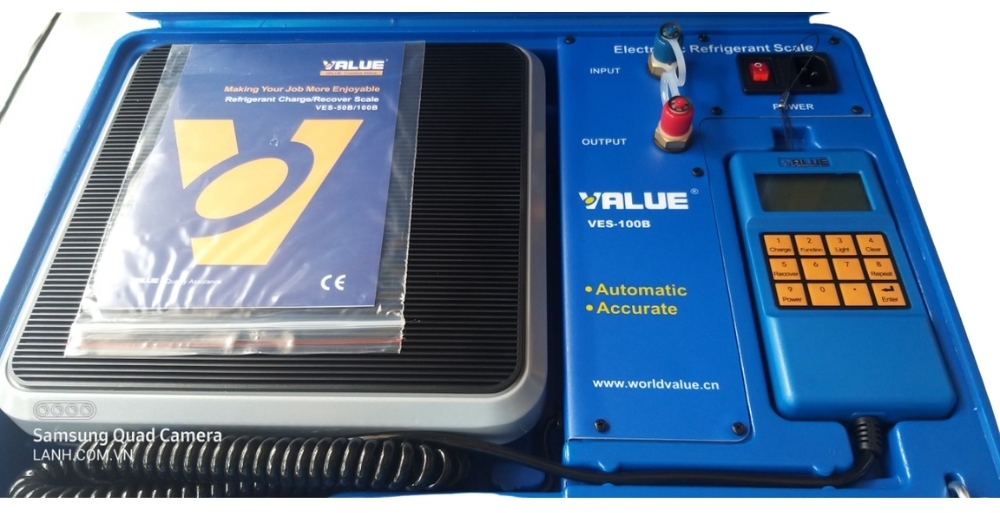 Cân nạp gas điện tử tự động Value VES – 100B 6 Cân nạp gas điện tử tự động Value VES – 100B