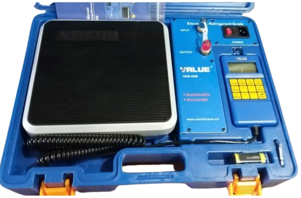 Cân nạp gas điện tử tự động Value VES – 50B 6 Cân nạp gas điện tử tự động Value VES – 50B