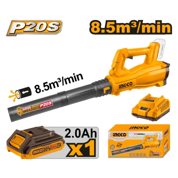 Máy thổi bụi dùng pin 20V Ingco CABLI203235 (kèm pin & sạc)
